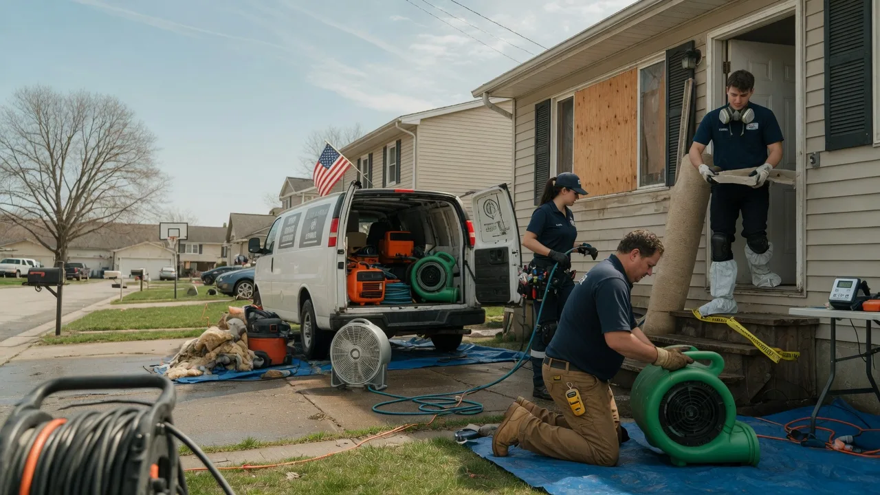 Water Damage Restoration in Oxford, IA near me